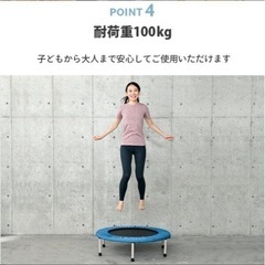 1人用トランポリンの画像