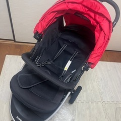 Aprica アップリカ  3輪 スムーヴ　ベビーカー 赤の画像