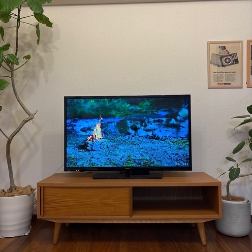 SHARP 40インチTV 録画ハードディスク