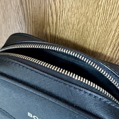 BOSS ショルダーバッグ レポーター シグネチャーストライプ＆ロゴディテールの画像