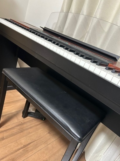 YAMAHA P-120 ピアノ 習い事などに♪（ペダル、椅子付き）