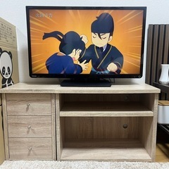 コンパクトテレビ台2点セットの画像