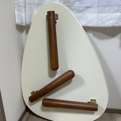 【美品】折りたたみテーブル 雲のカタチの画像