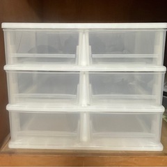 【購入者決定】衣装ケース3段　収納ケース