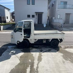 総額15.0万円★ELギア★5MT★4WD★平成13年式 スバルサンバートラック 4WD(TT2)19.7万キロ ホワイトの画像
