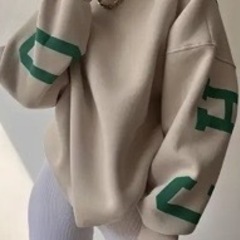 売切れました！★レディース プリント プルオーバー スウェット ★