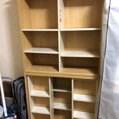 ［急募！！］0円！稼働棚＆スライド棚本棚
