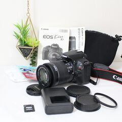 ② 極上品✨ Canon Kiss X7 標準ズームレンズセット 初心者セットの画像