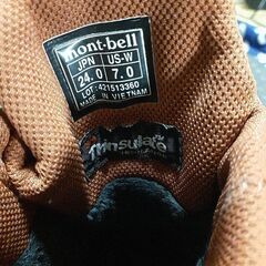 mont-bell ネージュウォーカー 24.0の画像