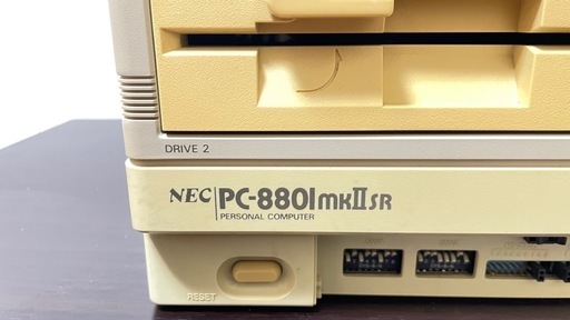 【ジャンク】PC-8801 MKII SR　