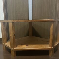 最終値下げ！　コーナー用　テーブル　テレビ台としてその他用途にも♪　　