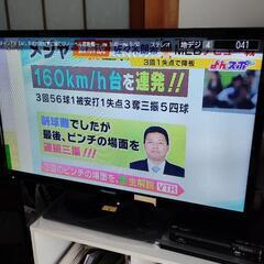 【お取引中】ハイセンス製テレビ📺スタンドセットの画像