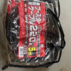 大自工業 メルテック ブースターケーブル 220A 5.0m BC-225の画像