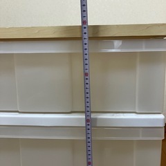 ３段収納ボックス(木目調天板)の画像