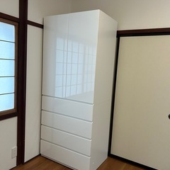 ニトリ　2点ブレザータンス（白）