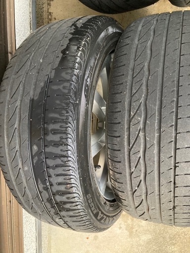 ブリヂストン　16インチアルミホイール　２０５－５５－Ｒ16 4本セット ブリジストン