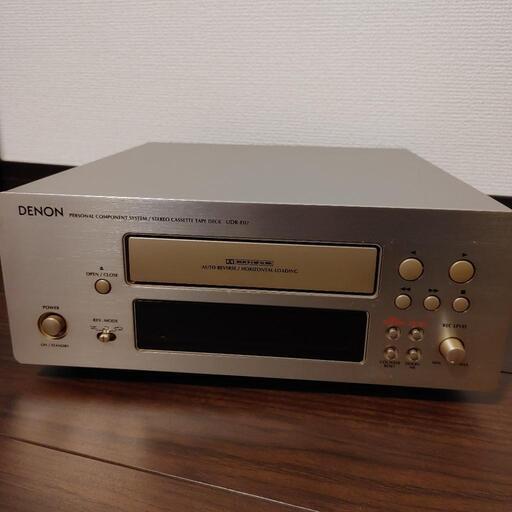 カセットデッキ Denon casstte player