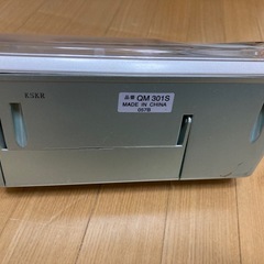 SEIKO 目ざまし時計　QM301Sの画像