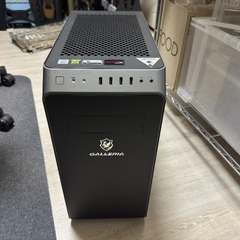 【終了】【PCケース+ケースファンのみ中身なし】ガレリアミドルケース