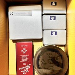 クッキー　缶　空き箱　いろいろ詰合せ　6個