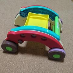 【セット】フィッシャープライスバイリンガルチェア＆手押し車　　子供椅子　歩行練習　おもちゃ　英語　スマートステージの画像