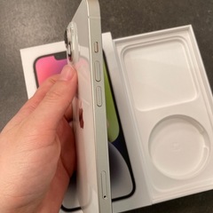 【美品】iPhone14 128GB SIMフリー　バッテリー残量90%の画像