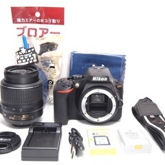 WiFi転送機能搭載 画面回転 自撮りOK Nikon D5600 レンズキットの画像