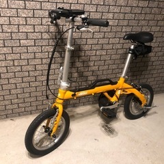 電動 折り畳み自転車ログアウトランクe
