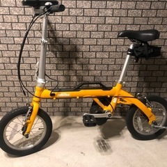 電動　折り畳み自転車ログアウトランクe