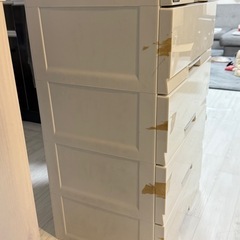 【済】白い収納ケース🎀の画像