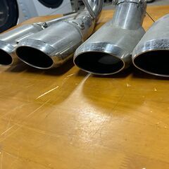 20系アルファード Silk Blaze マフラーカッター 4本出し ステンレスの画像
