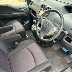 日産セレナ　2.0ハイウェイスターJパッケージ　ローダウン　ライダーアルミ エアロ 地デジの画像
