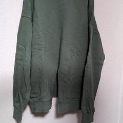 【中古】antiquaグリーンBIGサイズトレーナーの画像