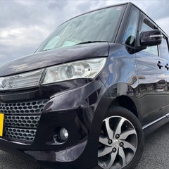 低走行7万キロ台！月々9千円〜分割払い可❗️ 車検2年付き！【名義変更代込み】大人気☆スズキ パレットSW☆Bluetoothナビ付き☆走行中DVD見れます☆ETC付き☆電動スライドドア☆ドラレコ☆スマートキー☆フルオートエアコン☆純正アルミ☆そのまま乗って帰れます‼️の画像