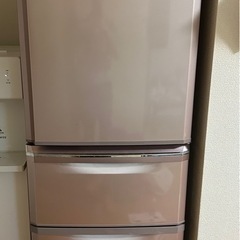 三菱 335L ノンフロン冷凍冷蔵庫 MR-C34W-P形 ◇2...