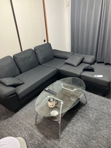 ソファー、きれいです