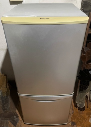 【取りに来られる方限定】日本製National 2ドア135ℓ冷蔵庫