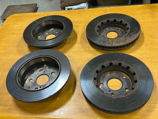 20系アルファード ブレーキローター 前後セット 中古 20系アルファード