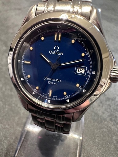 【稼働 美品 真贋済み】オメガ OMEGA 2511.80 シーマスター120M デイト