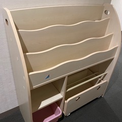 LOWYA おもちゃ収納　絵本棚の画像
