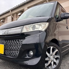 低走行9万キロ台快適なターボ❗️月々9千円〜分割払い可❗️ 車検付き！【名義変更代込み】大人気☆スズキ パレットSW☆Bluetoothナビ付き☆走行中DVD見れます☆ETC付き☆両側電動スライドドア☆ドラレコ☆スマートキー☆フルオートエアコン☆純正アルミ☆そのまま乗って帰れます‼️の画像