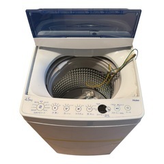 Haier　ハイアール　全自動洗濯機　4.5kg　2020年製の画像