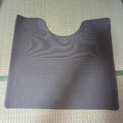 トイレマット 55×60cm  木目調の画像