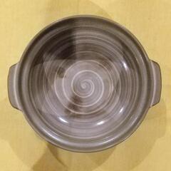 銀峯　花三島　土鍋　【万古焼き】の画像