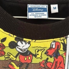 レトロミッキー　トレーナー　サイズMの画像