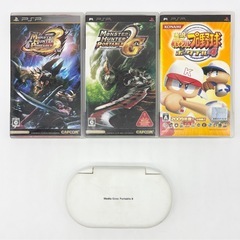中古◆PSPソフトセット◆ソフト４点セット◆ケース付き