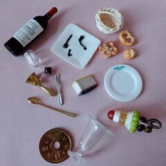 ミニチュア　ワインなど　ほぼ未使用品の画像