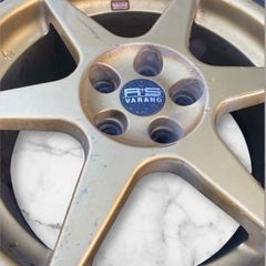 ★OZ racing★ 17インチ 114.3 7J 5穴 4本セット NS2R ドリケツ 6本スポークアルミホイール ゴールド ホイール 205/45R17 ドリフトの画像