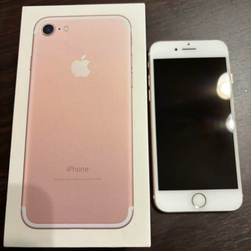 取引可能　iPhone 7 平日都内引き渡しも可能