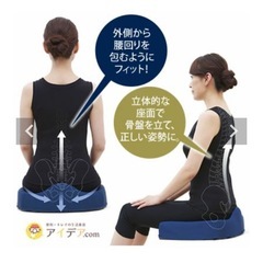 ※3/30までの引渡し 【美品】　コジット 腰痛対策クッション 姿勢 腰痛 の画像